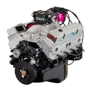 Alternative view of ATK High Performance GM 383 Stroker 415 HP Stage 3 Long Block Crate Engines with EFI HP94C-EFI
