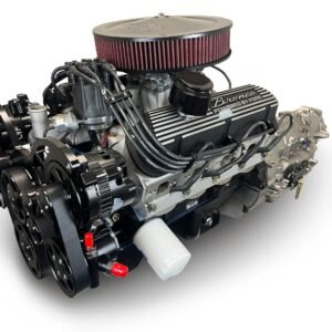 Ford Small Block Compatible 302 c.i. Engine and 4R70W Automatic Transmission – 365 Horsepower – Bronco Edition Builder Series – Black Pulley Kit – Fuel Injected