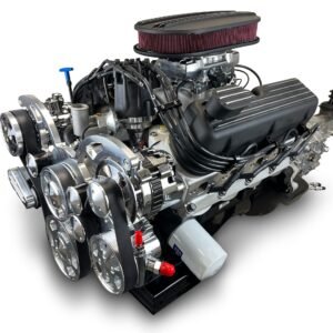 Alternative view of Ford Small Block Compatible 302 c.i. Engine and TKX Manual Transmission – 370 Horsepower – Standard Edition Builder Series – Polished Pulley Kit – Fuel Injected