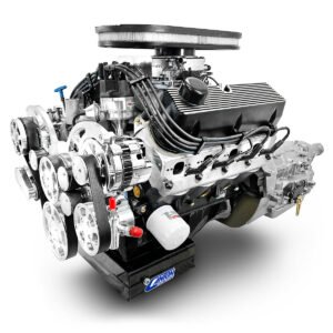 Ford Small Block Compatible 427 c.i. Engine and TKX Manual Transmission – 541 Horsepower – Cobra Edition Builder Series – Polished Pulley Kit – Fuel Injected