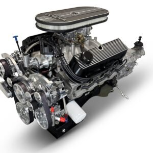 Ford Small Block Compatible 427 c.i. Engine and TKX Manual Transmission – 541 Horsepower – Cobra Edition Builder Series – Polished Pulley Kit – Carbureted