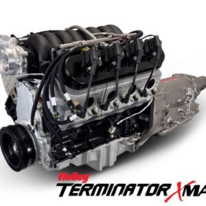 GM LS Compatible 376 c.i. Engine and 4L65/70E Automatic Transmission – 530 Horsepower – Standard Edition Builder Series – Holley Terminator X EFI System