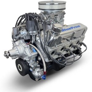Ford Small Block Compatible 302 c.i. Engine – 361 Horsepower – Deluxe Dressed – Rear Sump – Carbureted