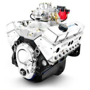 GM Small Block Compatible 383 c.i. Engine – 410 Horsepower – Base Dressed – Carbureted