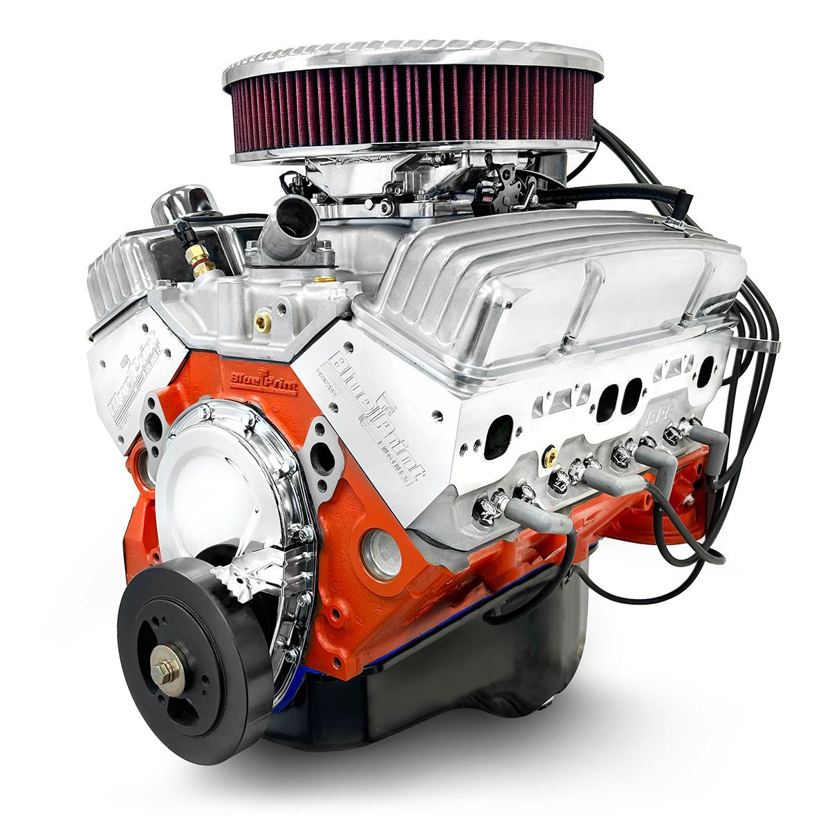 GM Small Block Compatible 383 c.i. Low Profile Engine – 436 Horsepower – Deluxe Dressed – Fuel Injected