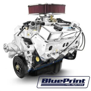 GM Small Block Compatible 383 c.i. Engine – 436 Horsepower – Deluxe Dressed – BluePrint Engines Calibrated ECU