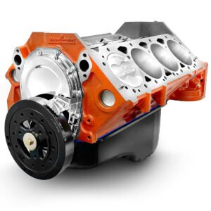 GM Small Block Compatible 383 c.i. Engine – 432 Horsepower – Power Adder – Short Block Plus