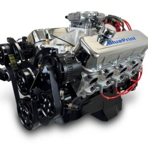 GM Big Block Compatible 496 c.i. Engine – 600 Horsepower – Deluxe Dressed – Black Pulley Kit – Fuel Injected