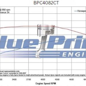 Alternative view of Chrysler Small Block Compatible 408 c.i. Engine – 375 Horsepower – Long Block