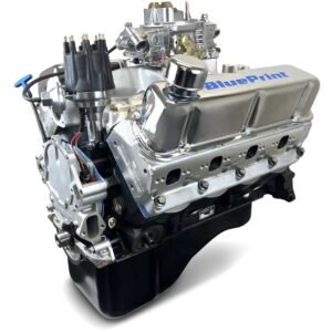 Alternative view of Ford Small Block Compatible 408 c.i. Engine – 450 Horsepower – Base Dressed – Carbureted