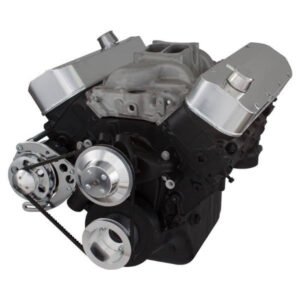 GM BB Standard Deck Compatible Front Accessory Drive – V-Belt with Alternator | Water Pump | Brackets and Bolts