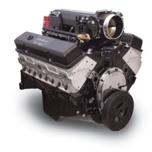 Alternative view of Edelbrock Performer E-Tec Pro-Flo XT 4 350 C.I.D. 380 HP Long Block Crate Engines 46613