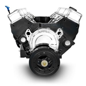 Alternative view of 50 State Legal Replacement 1978-1988 – GM Small Block Compatible 350 c.i. Engine – Long Block