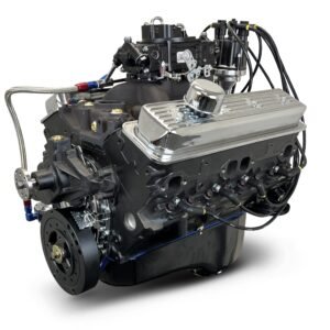 GM Marine Small Block Compatible 383 c.i. Engine – 405 Horsepower – Base Dressed – Carbureted