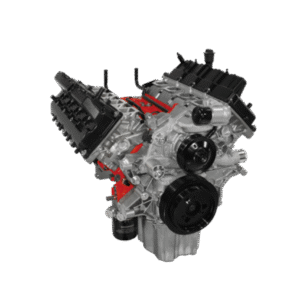 MOPAR Crate Engine P5160619AA Hellcrate Redeye 6.2L HEMI Long Block Universal