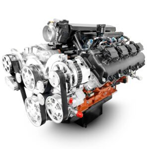 Chrysler Hemi Compatible 426 c.i. ProSeries Engine – 610 Horsepower – Deluxe Dressed with Polished Pulley Kit  – Fuel Injected