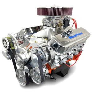 GM Big Block Compatible 540 c.i. ProSeries Engine – 670 Horsepower – Deluxe Dressed With Pollished Pulleys – Carbureted