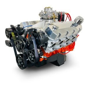 GM Big Block Compatible 540 c.i. ProSeries Engine – 670 Horsepower – Deluxe Dressed with Black Pulley Kit – Carbureted
