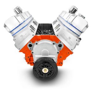 Alternative view of GM Big Block Compatible 540 c.i. ProSeries Power Adder Engine – 615 Horsepower – Long Block