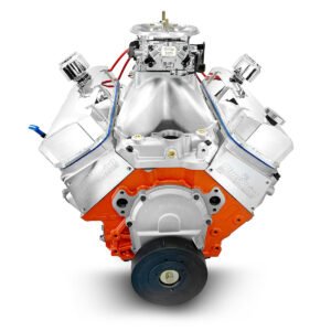 Alternative view of GM Big Block Compatible 572 c.i. ProSeries Engine – 750 Horsepower – Base Dressed – Carbureted