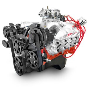 GM Big Block Compatible 598 c.i. ProSeries Engine – 741 Horsepower – Deluxe Dressed with Black Pulley Kit – Carbureted