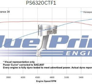Alternative view of BluePrint Motorsports GM Big Block Compatible 632 c.i. Pro Series Engine – 815 Horsepower – Base Dressed – Fuel Injected