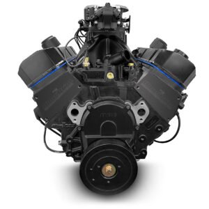 Alternative view of BluePrint Motorsports GM Big Block Compatible 632 c.i. Pro Series Engine – 815 Horsepower – Blackout Reaper Edition Base Dressed – Fuel Injected