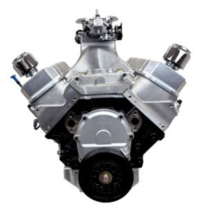 Alternative view of BluePrint Motorsports GM Big Block Compatible 632 c.i. Pro Series Engine – 1015 Horsepower – Base Dressed – Carbureted