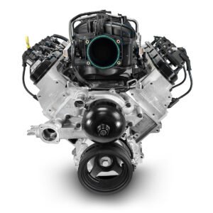 Alternative view of GM LS Truck Compatible 376 c.i. Pro Series Engine – 495 Horsepower – Base Dressed – No ECU / Harness