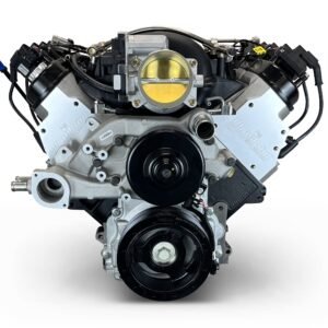 Alternative view of GM LS Compatible 376 c.i. Pro Series Engine – 530 Horsepower – Base Dressed – No ECU / Harness