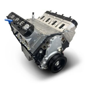 Alternative view of GM LS Compatible 427 c.i. Pro Series Engine – 605 Horsepower – Long Block – No ECU / Harness