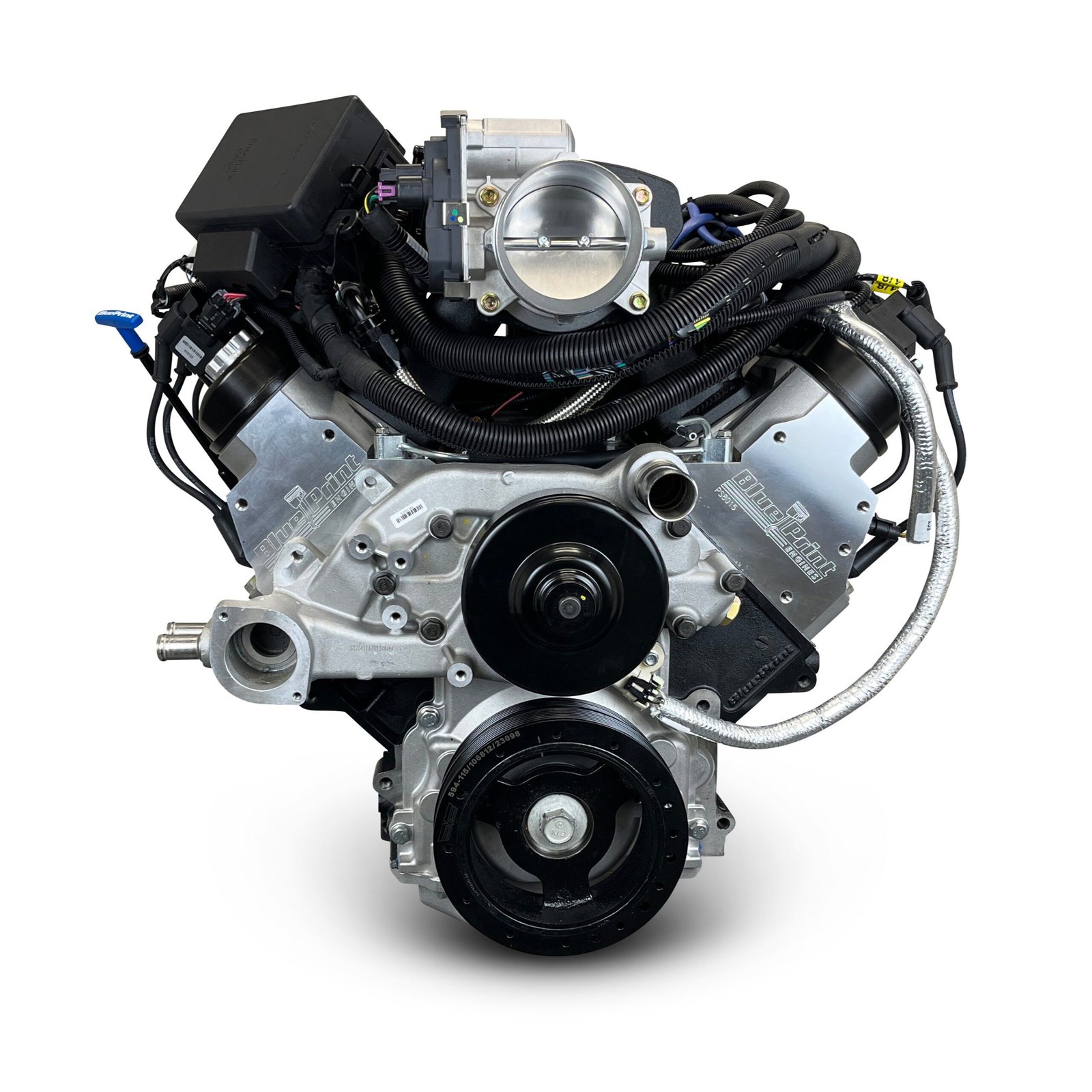 GM LS Compatible 427 c.i. Pro Series Engine – 600 Horsepower – Base Dressed – BluePrint Engines Calibrated ECU - Image 3