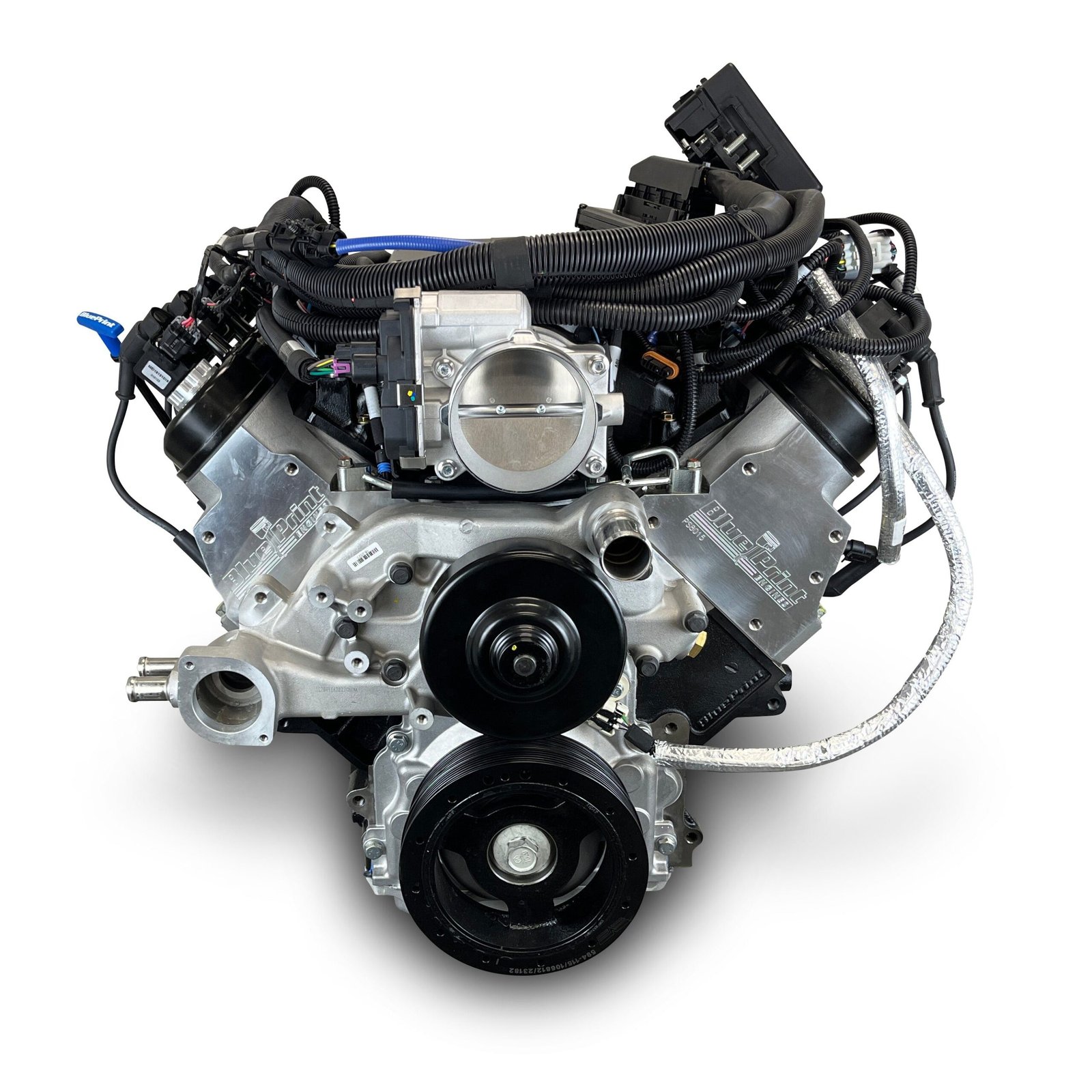 GM LS Compatible 427 c.i. Pro Series Engine – 585 Horsepower – Base Dressed – BluePrint Engines Calibrated ECU - Image 3