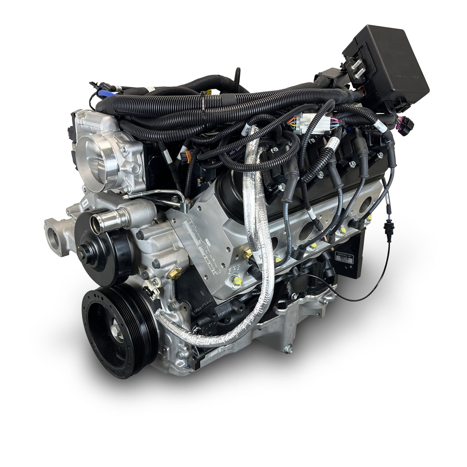 GM LS Compatible 427 c.i. Pro Series Engine – 585 Horsepower – Base Dressed – BluePrint Engines Calibrated ECU - Image 2