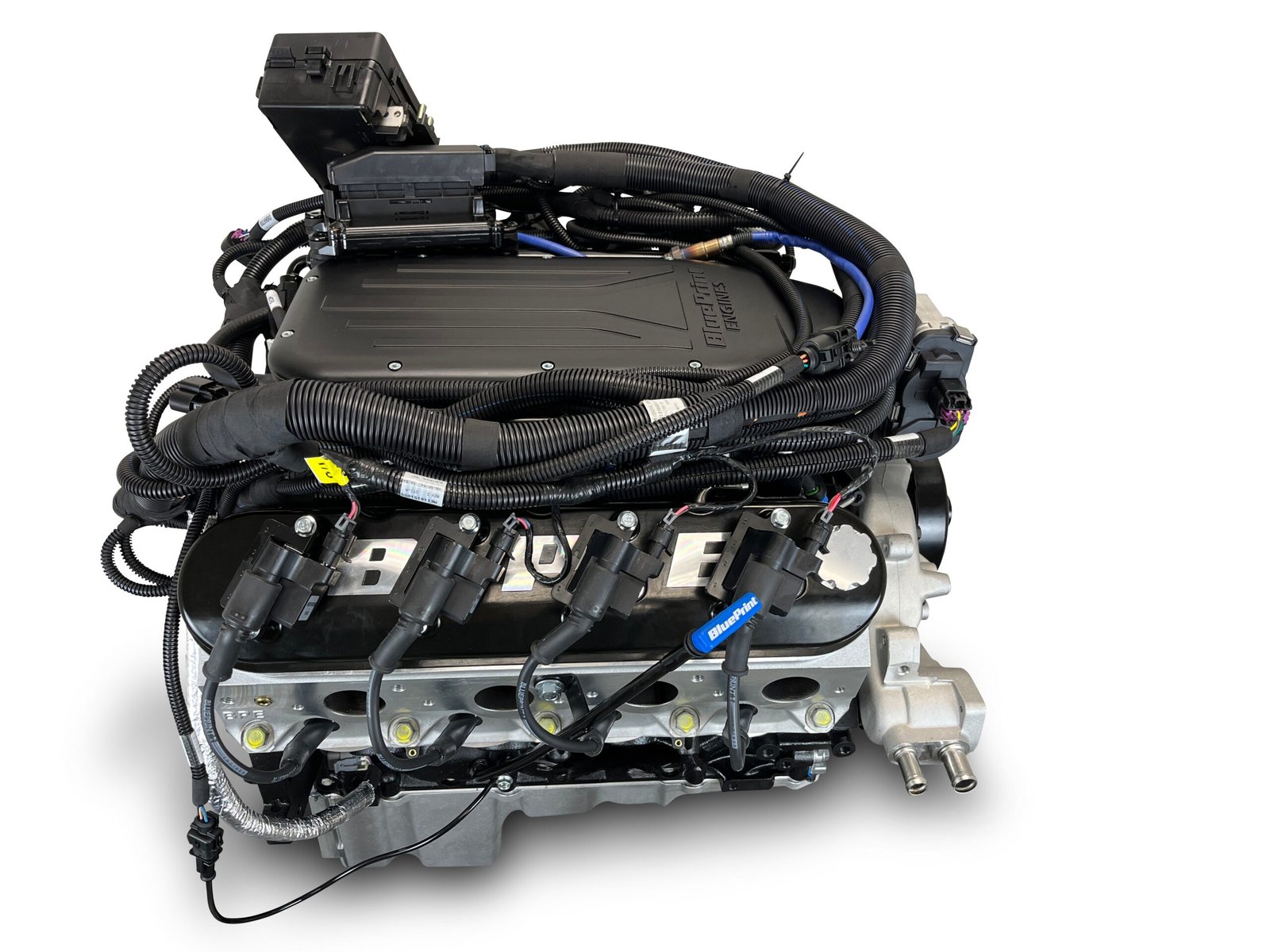 GM LS Compatible 427 c.i. Pro Series Engine – 585 Horsepower – Base Dressed – BluePrint Engines Calibrated ECU - Image 6