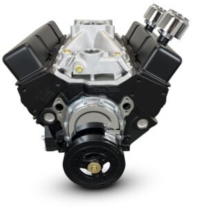 Alternative view of BluePrint Motorsports GM Small Block 602 Compatible 350 c.i. Engine – Base Dressed – Carbureted – Available Aug / Sept