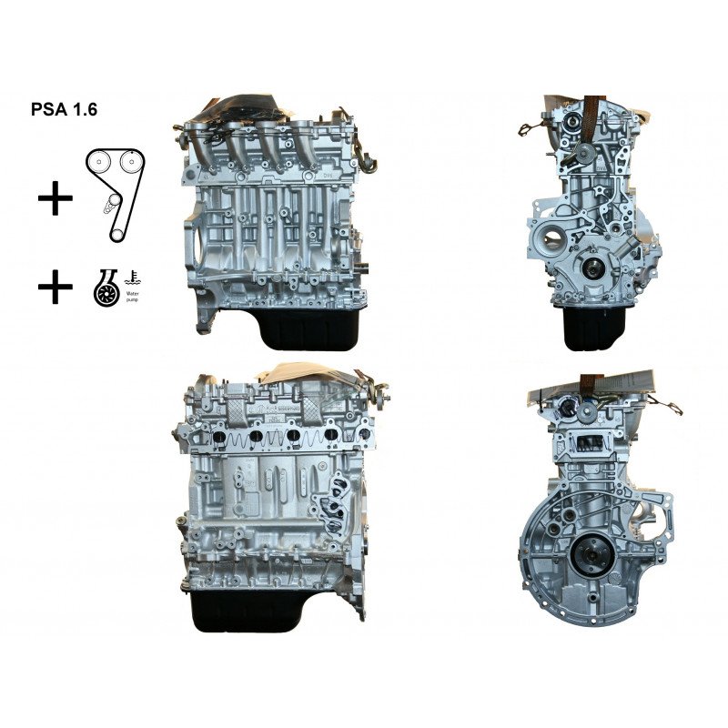 Engine Ford Fusion 1.6 TDCi 90 Hp HHJA HHJB