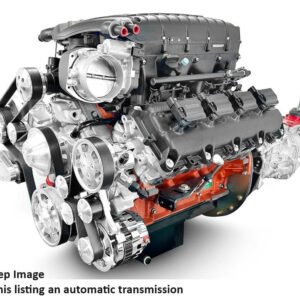 Chrysler Hemi Compatible 426 c.i. Engine and 4L80E Automatic Transmission – 872 Horsepower – Standard Edition Builder Series – Polished Pulley Kit – Supercharged