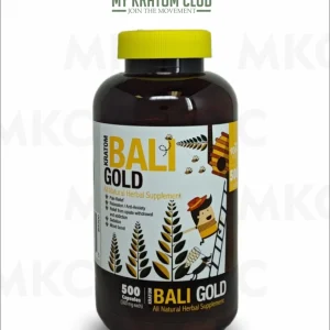 Bumble Bee Bali Gold Kratom Capsules | All Natural Herbal Supplement