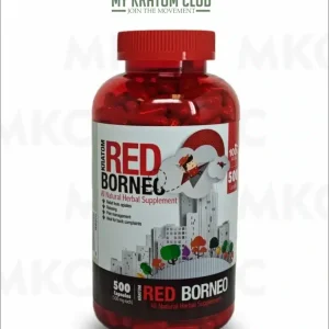 Bumble Bee Red Borneo Kratom Capsules (4 Sizes)