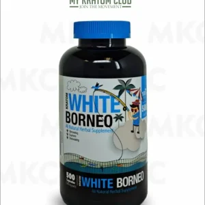 Bumble Bee White Borneo Kratom Capsules (4 Sizes)