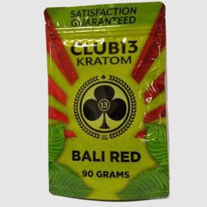 Club 13 Bali Red Kratom Powder (100% Money Back Satisfaction Guarantee)