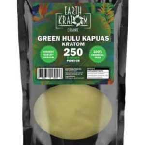 Earth Green Hulu Kratom Powder 250G