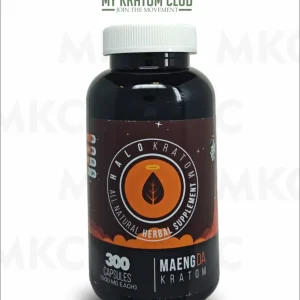 Halo Maeng Da Kratom Capsules (300 CT)