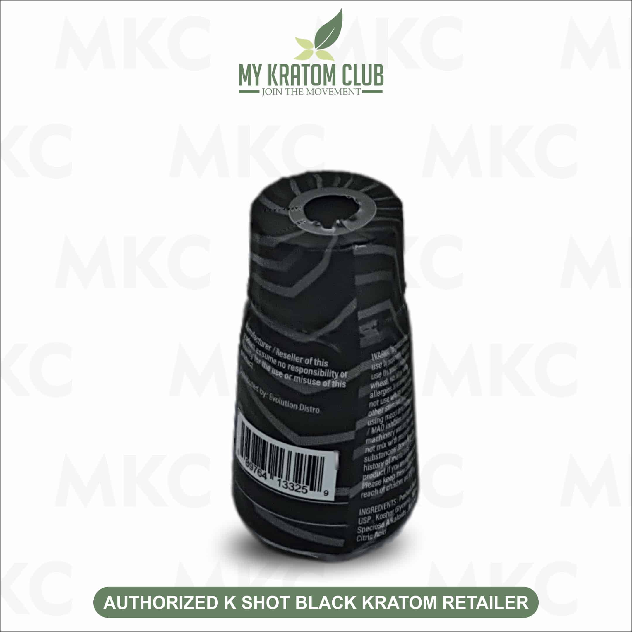K Shot Kratom Black Liquid Extract Shot (Extra Strength) - Image 2