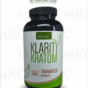 Klarity Kratom Trainwreck Capsules (Jumbo 750 MG Pills)