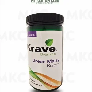 Krave Green Malay Kratom Powder (3 Sizes)
