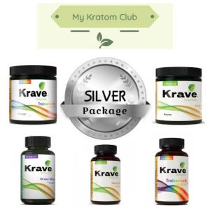 Monthly Krave Kratom Club Silver Package (Lifetime Free Shipping)