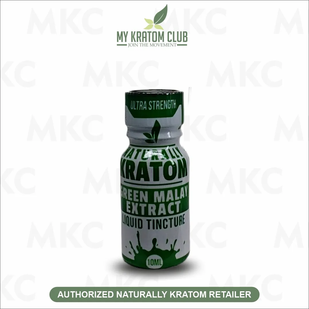 Naturally Green Vein Kratom Extract 10ML (Equal to 18 Grams of Powder)