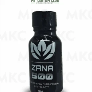 ZANA 500 Mitragyna Speciosa Extract Kratom Liquid Extract Shot
